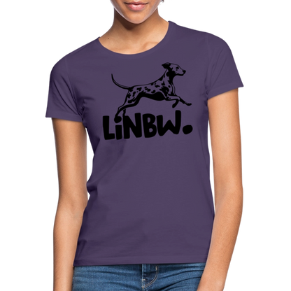 LiNBW. Frauen T-Shirt - Dunkellila