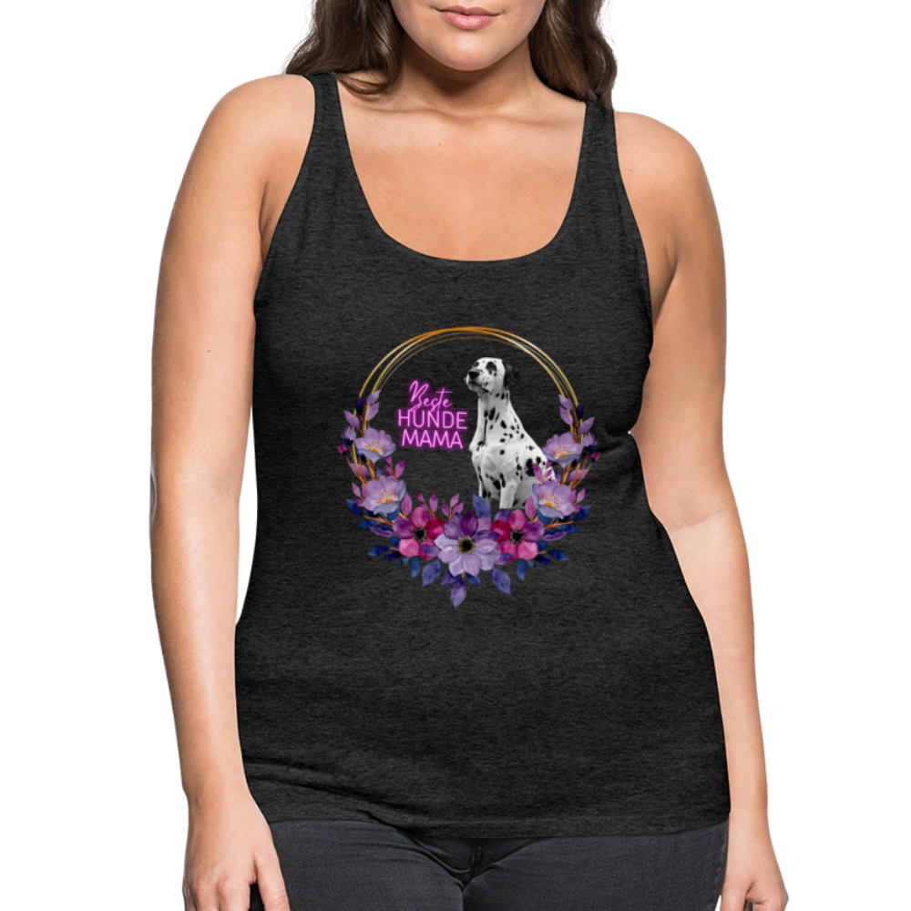 LiNBW. Frauen Tank-Top Beste Hundemama - Anthrazit