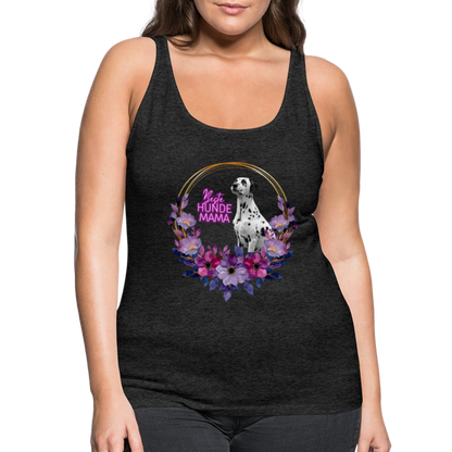 LiNBW. Frauen Tank-Top Beste Hundemama - Anthrazit
