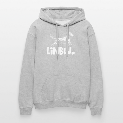 LiNBW. Männer & Frauen Hoodie - Hellgrau meliert