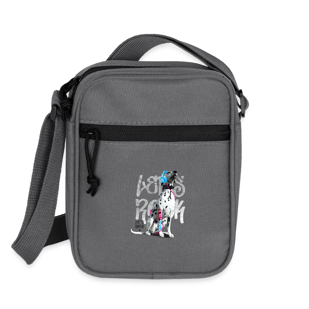 LiNBW. Crossbody Bag Dalmatiner Let´s Rock - Anthrazit