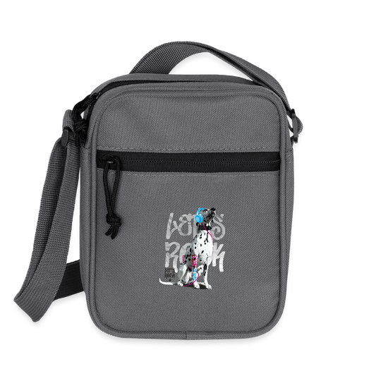 LiNBW. Crossbody Bag Dalmatiner Let´s Rock - Anthrazit