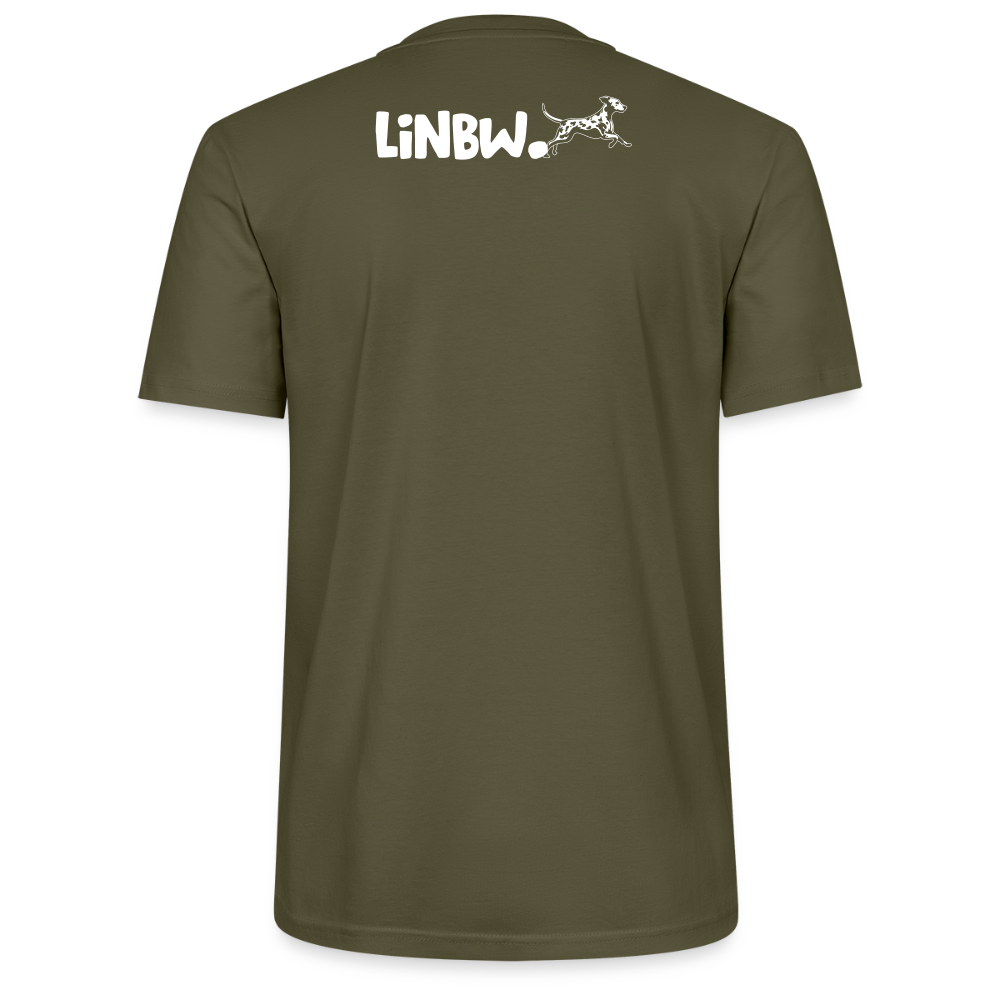 LiNBW. Männer T-Shirt Life is not just black and white - Khaki