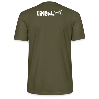 LiNBW. Männer T-Shirt Life is not just black and white - Khaki