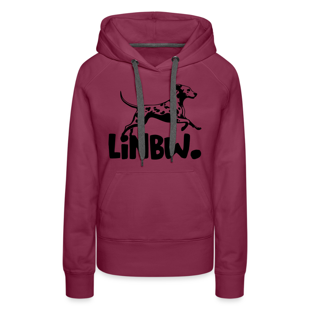 LiNBW. Frauen Hoodie - Bordeaux