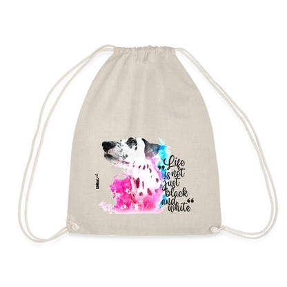 LiNBW. Turnbeutel Dalmatiner Life is not just black and white - Natur