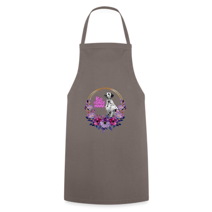 Kochschürze „Beste Hundemama“ – Für die Queen aller Fellnasen - Grau