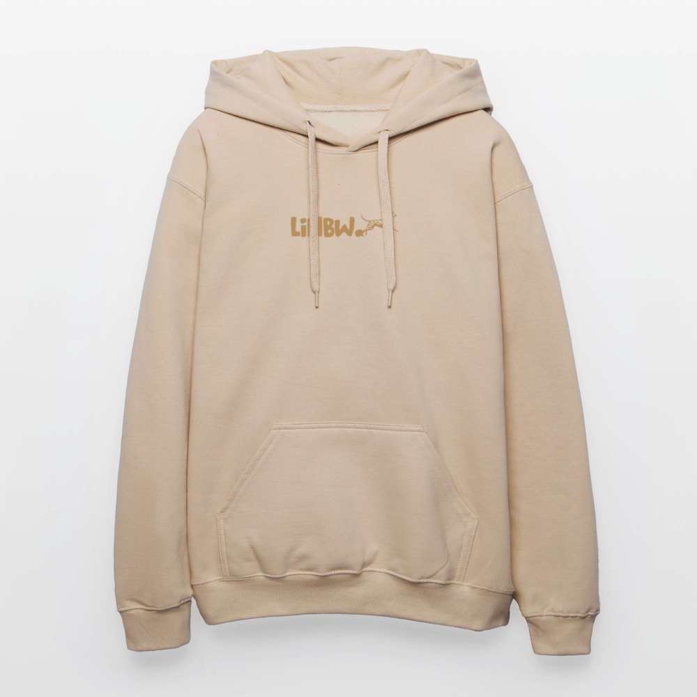 LiNBW. Männer & Frauen Hoodie Life is not just black and white - Sand