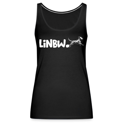 LiNBW. Frauen Tank-Top Life is not just black and white - Schwarz