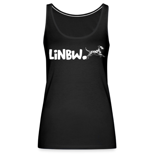 LiNBW. Frauen Tank-Top Life is not just black and white - Schwarz