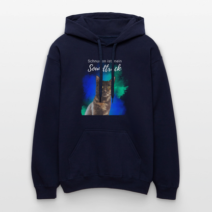 LiNBW. Männer & Frauen Hoodie Schnurren ist mein Soundtrack - Navy