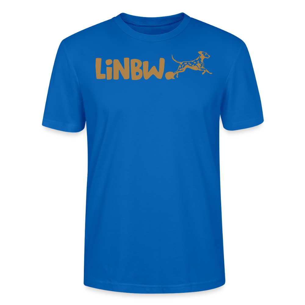 LiNBW. Männer T-Shirt Life is not just black and white - Pfauenblau