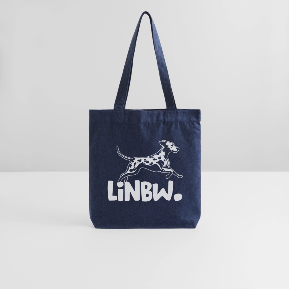 LiNBW. Stoffbeutel - melange Blue