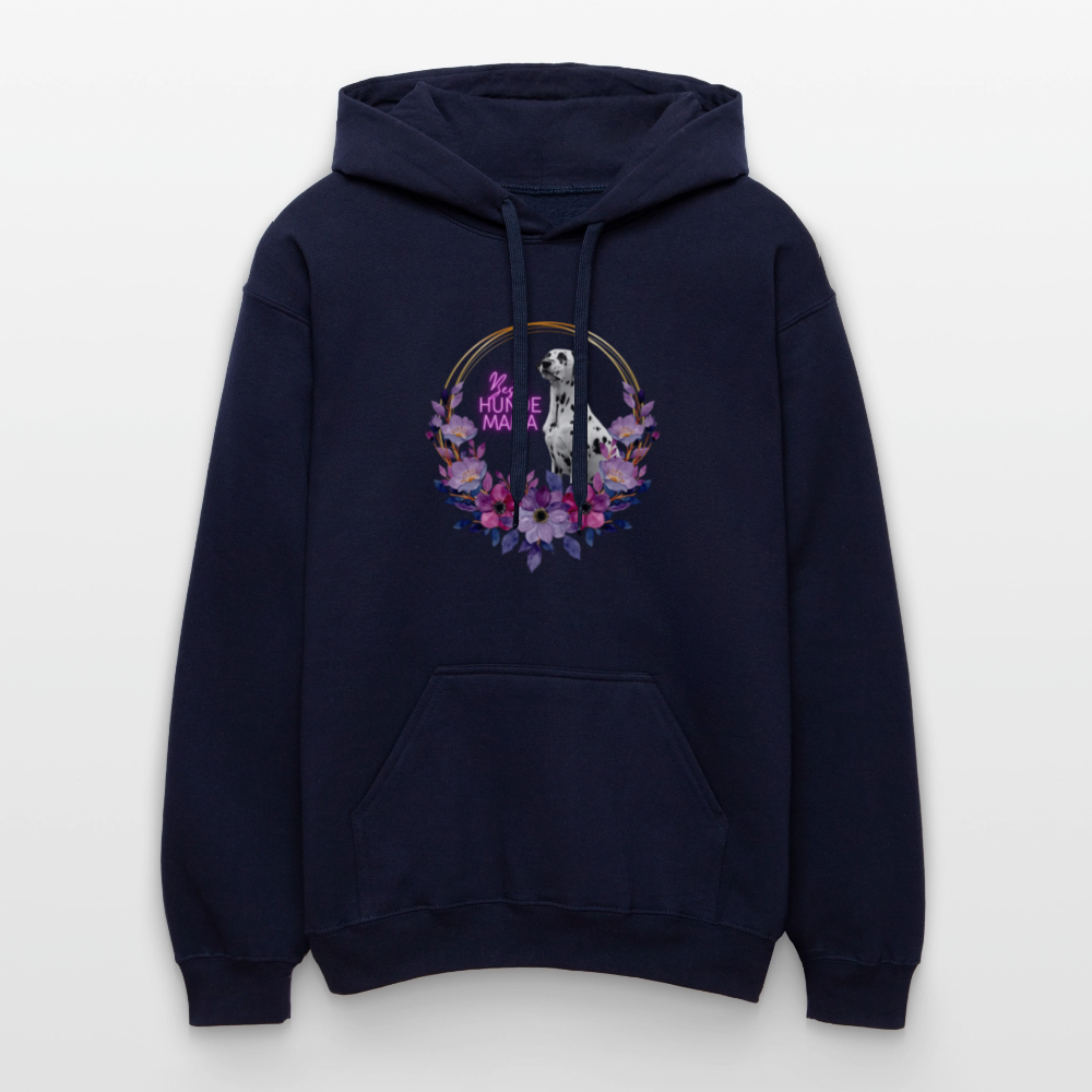 LiNBW. Männer & Frauen Hoodie Beste Hundemama - Navy