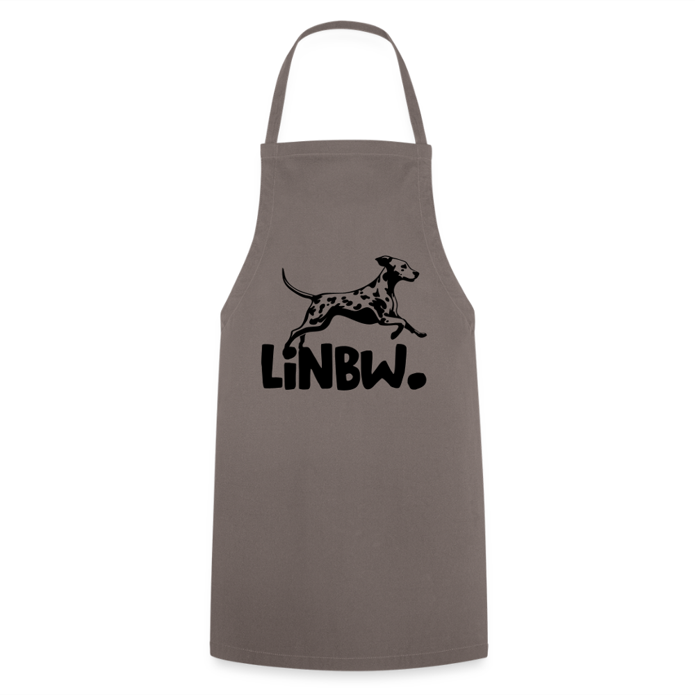 Kochschürze mit LINBW-Logo – schlicht, stilvoll & bewusst - Grau