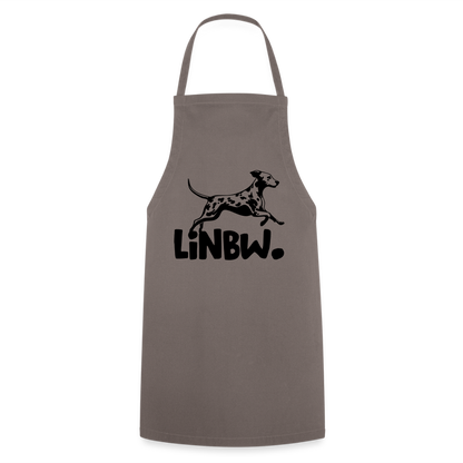 Kochschürze mit LINBW-Logo – schlicht, stilvoll & bewusst - Grau