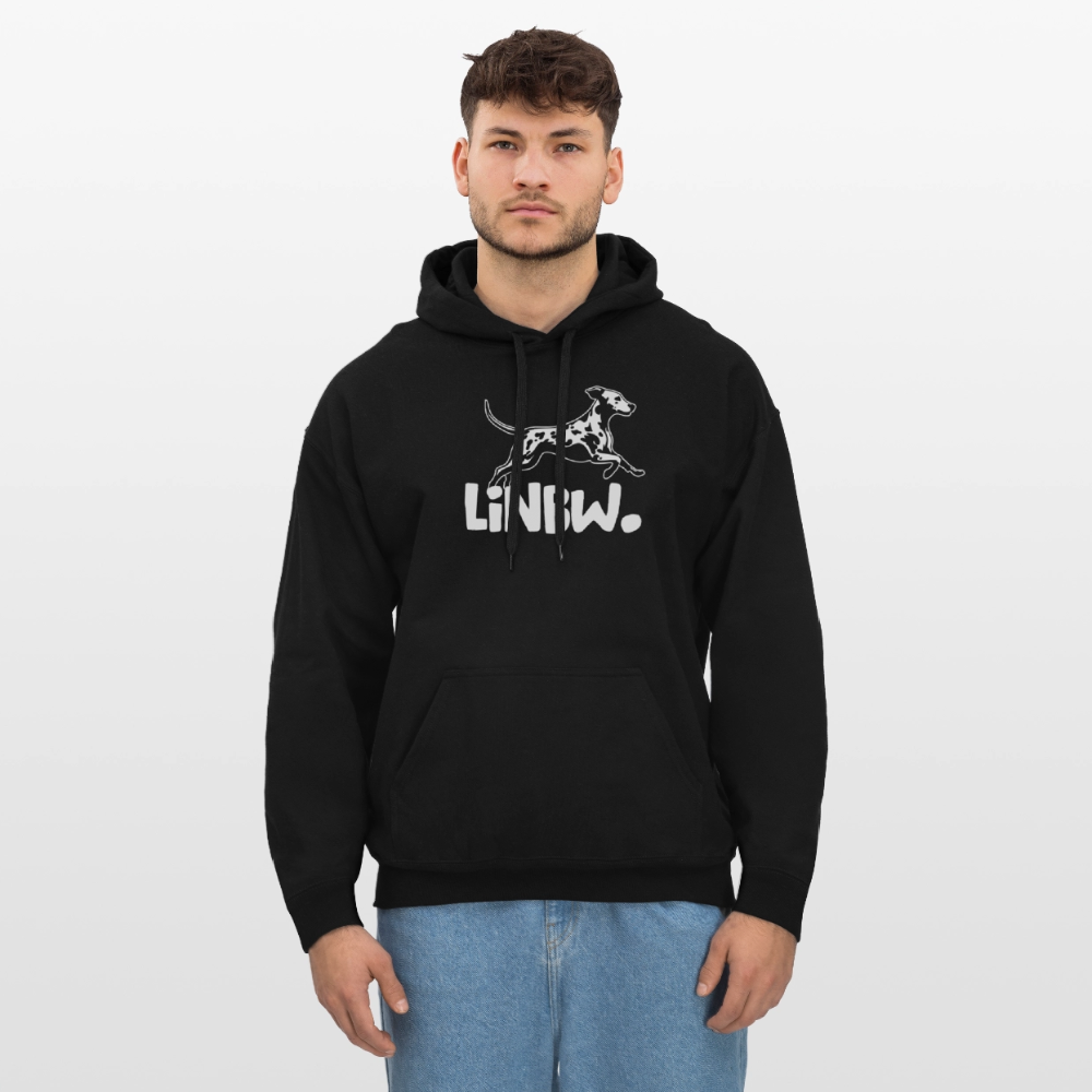 LiNBW. Männer & Frauen Hoodie - Schwarz