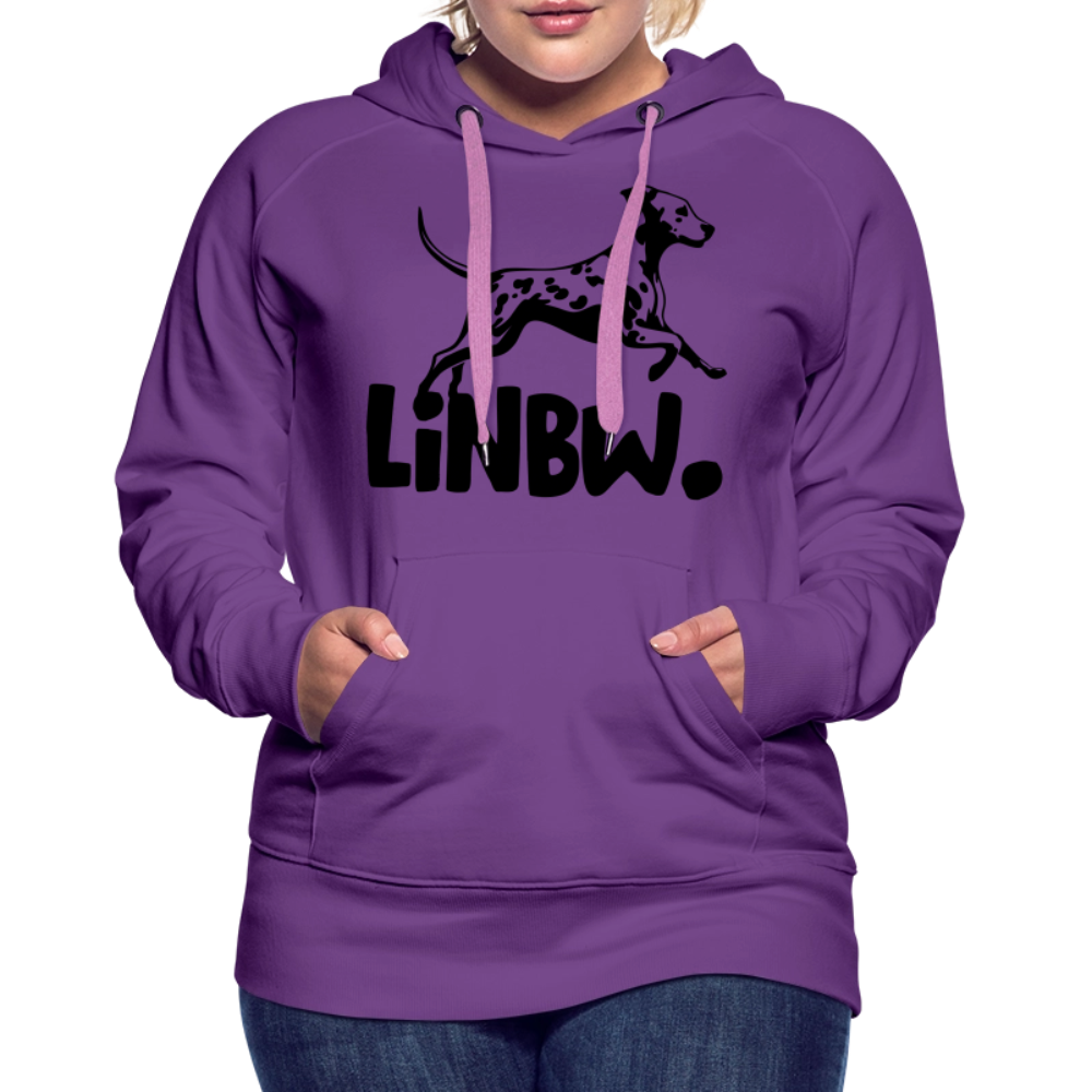 LiNBW. Frauen Hoodie - Purple