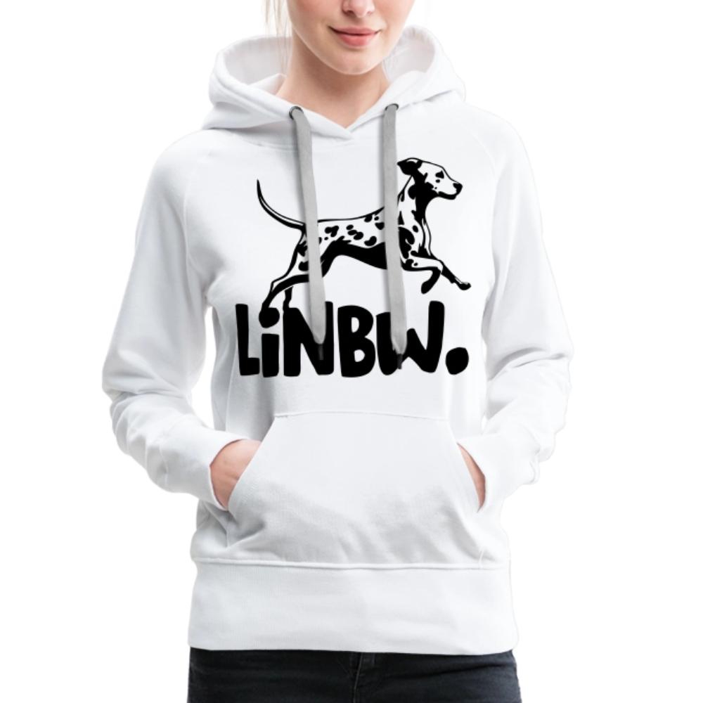 LiNBW. Frauen Hoodie - Weiß