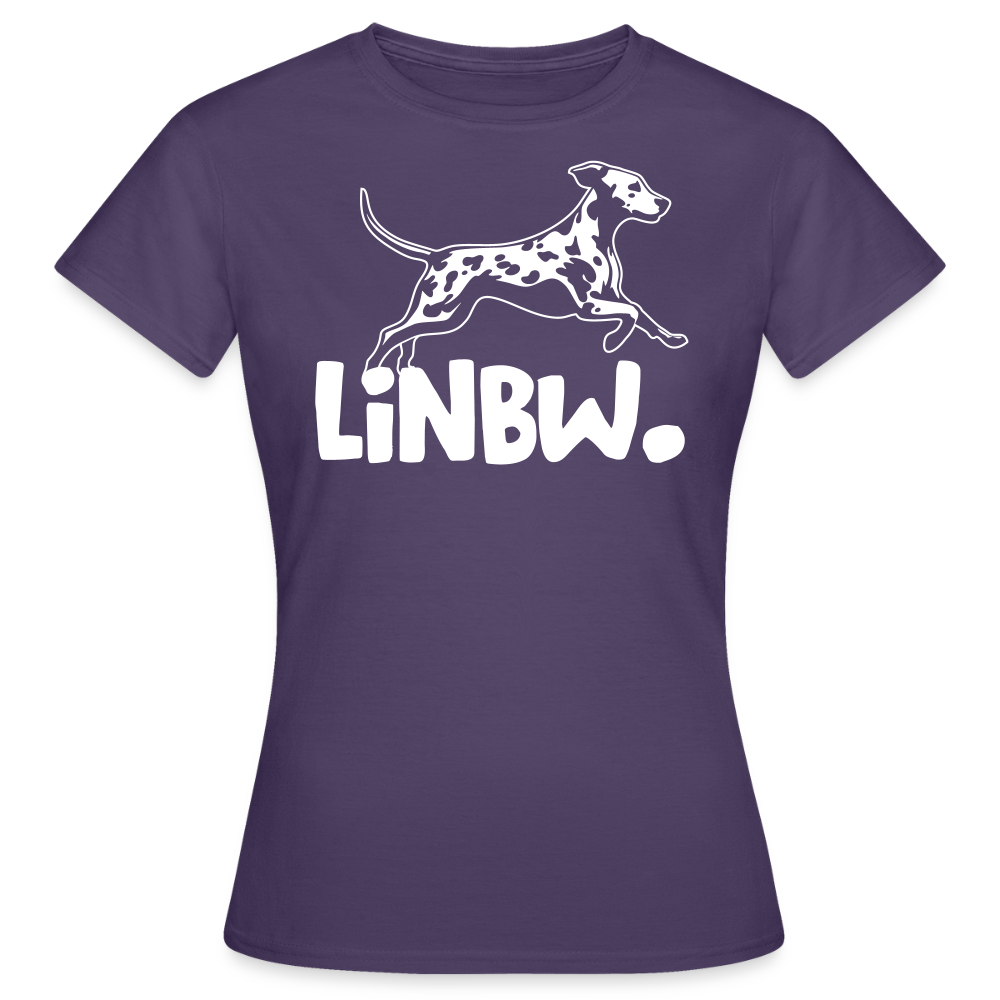 LiNBW. Frauen T-Shirt - Dunkellila
