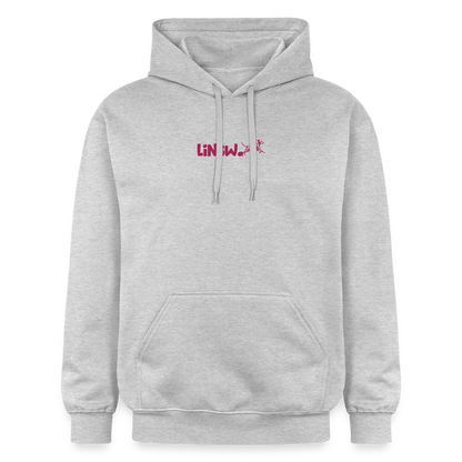 LiNBW. Männer & Frauen Hoodie Life is not just black and white - Hellgrau meliert