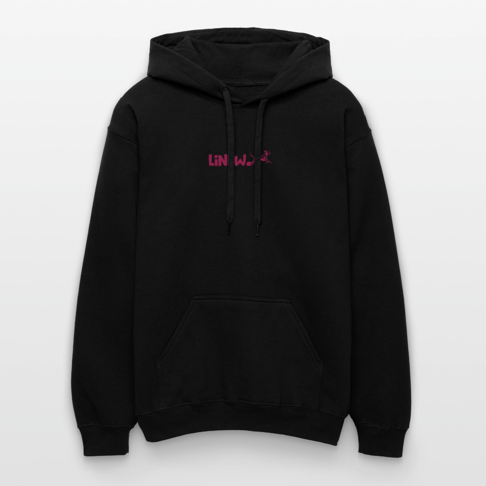 LiNBW. Männer & Frauen Hoodie Life is not just black and white - Schwarz