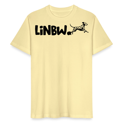 LiNBW. Männer T-Shirt Life is not just black and white - Creme