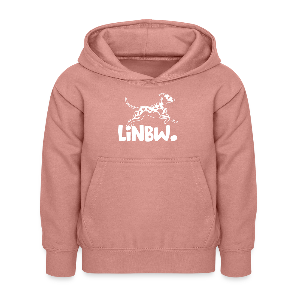 LiNBW. Kinder Hoodie - Altrosa
