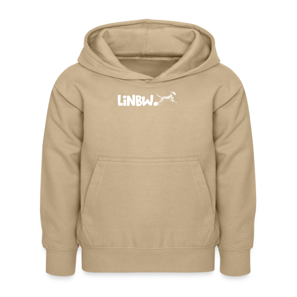 LiNBW. Kinder Hoodie Life is not just black and white - Sand