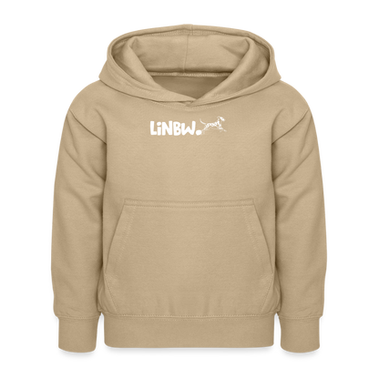 LiNBW. Kinder Hoodie Life is not just black and white - Sand