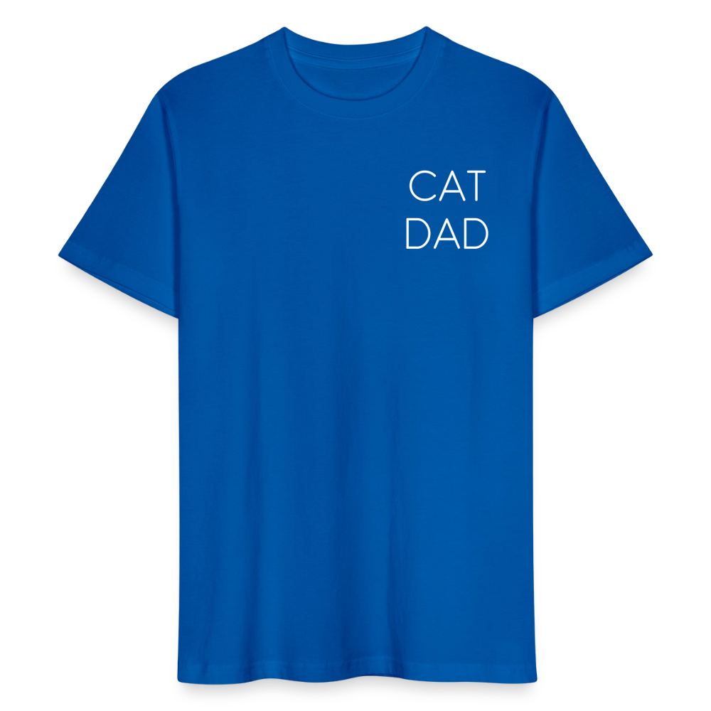 LiNBW. Männer T-Shirt Stolzes Personal einer Katze - Pfauenblau