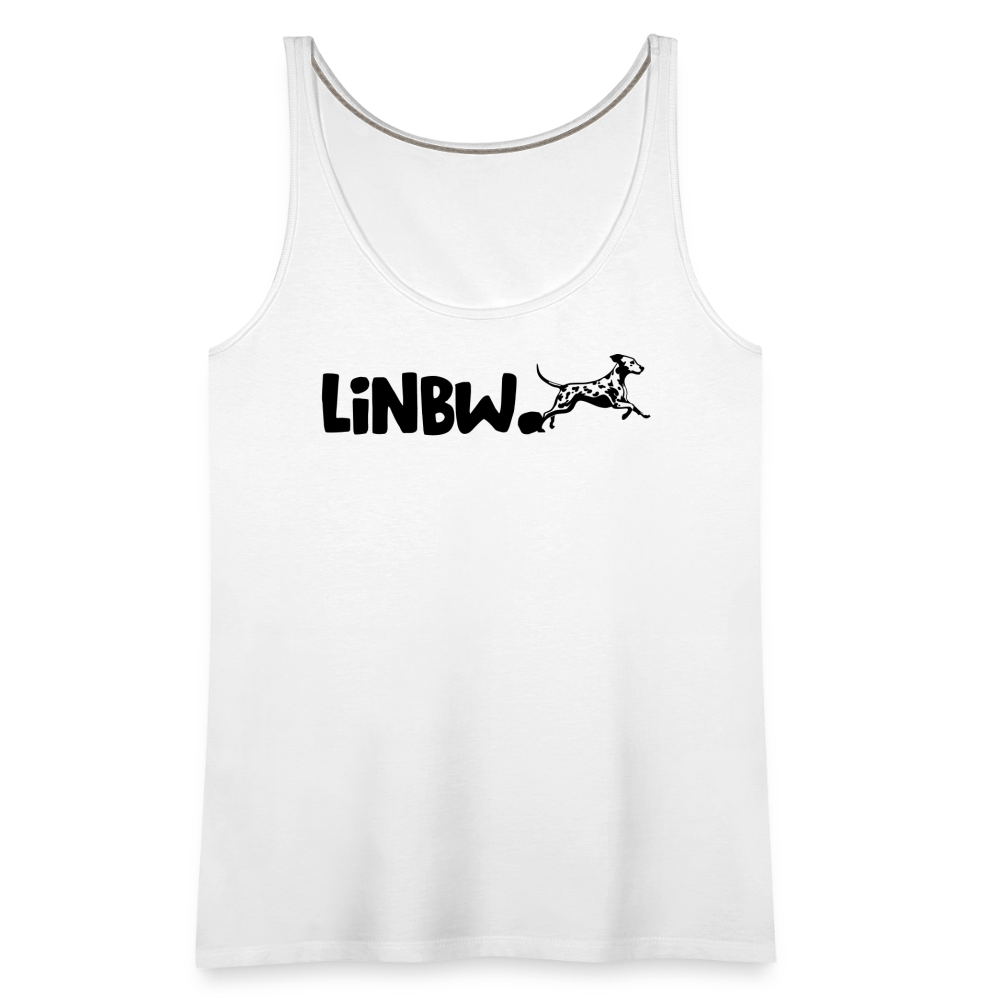 LiNBW. Frauen Tank-Top Life is not just black and white - Weiß