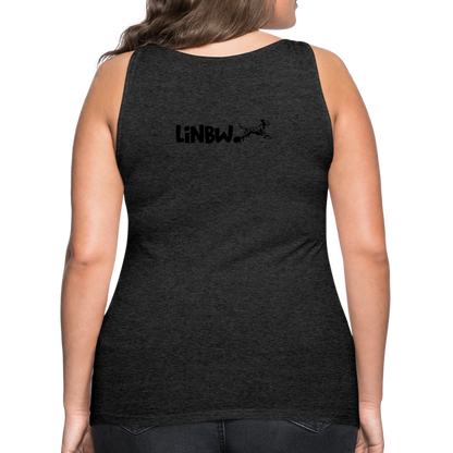 LiNBW. Frauen Tank-Top Life is not just black and white - Anthrazit