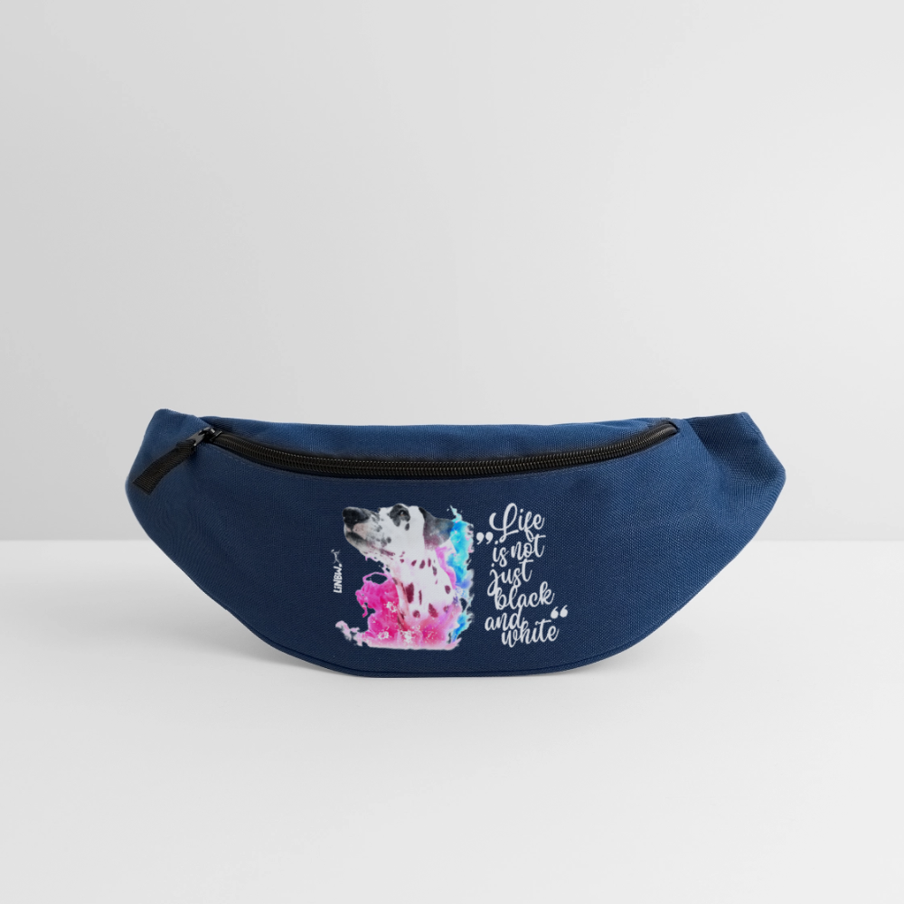 LiNBW. Gürteltasche Dalmatiner Life is not just black and white - Navy