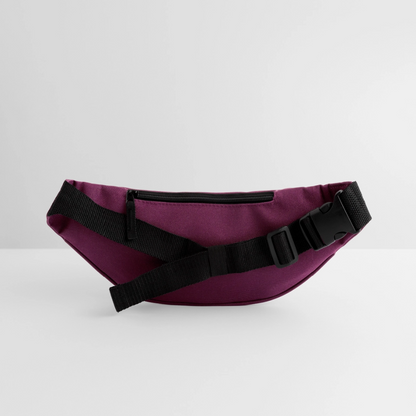 LiNBW. Gürteltasche Stolzes Personal einer Katze - Burgunderrot