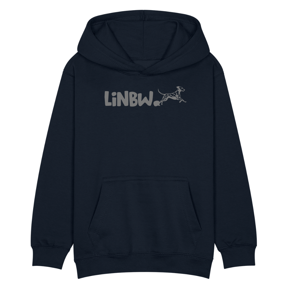 LiNBW. Kinder Hoodie Life is not just black and white - Navy
