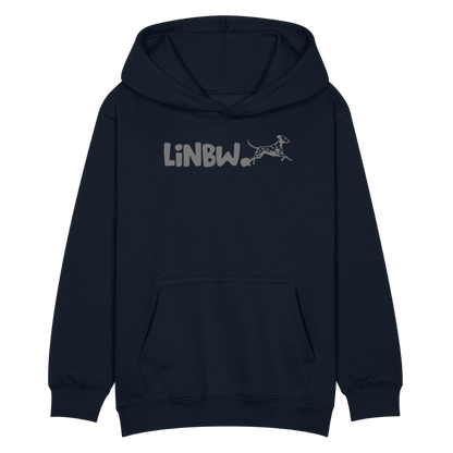 LiNBW. Kinder Hoodie Life is not just black and white - Navy