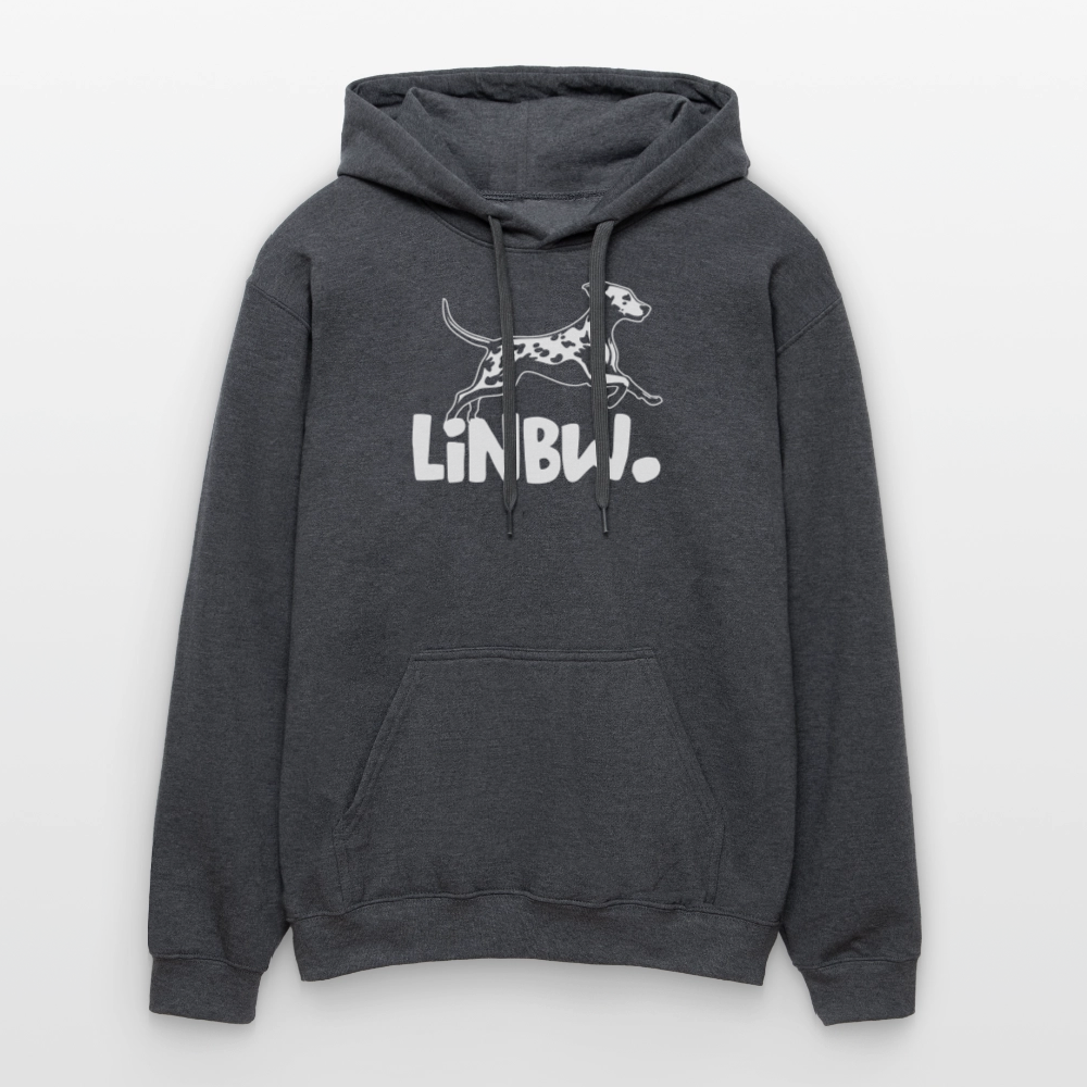 LiNBW. Männer & Frauen Hoodie - Dunkelgrau meliert