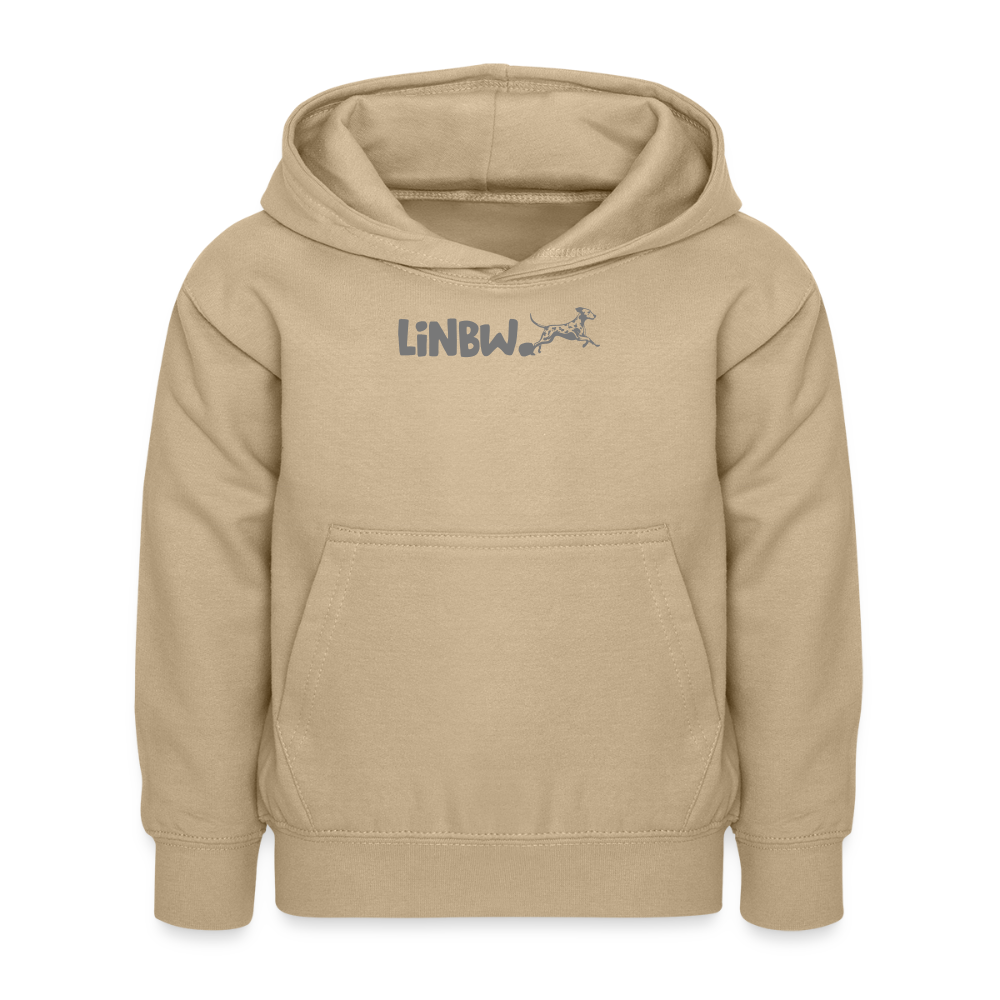 LiNBW. Kinder Hoodie Life is not just black and white - Sand
