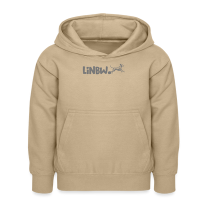 LiNBW. Kinder Hoodie Life is not just black and white - Sand