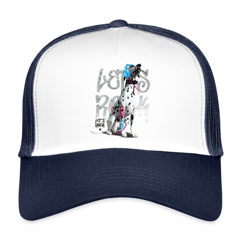 LiNBW. Cap Dalmatiner Let's Rock - Weiß/Navy