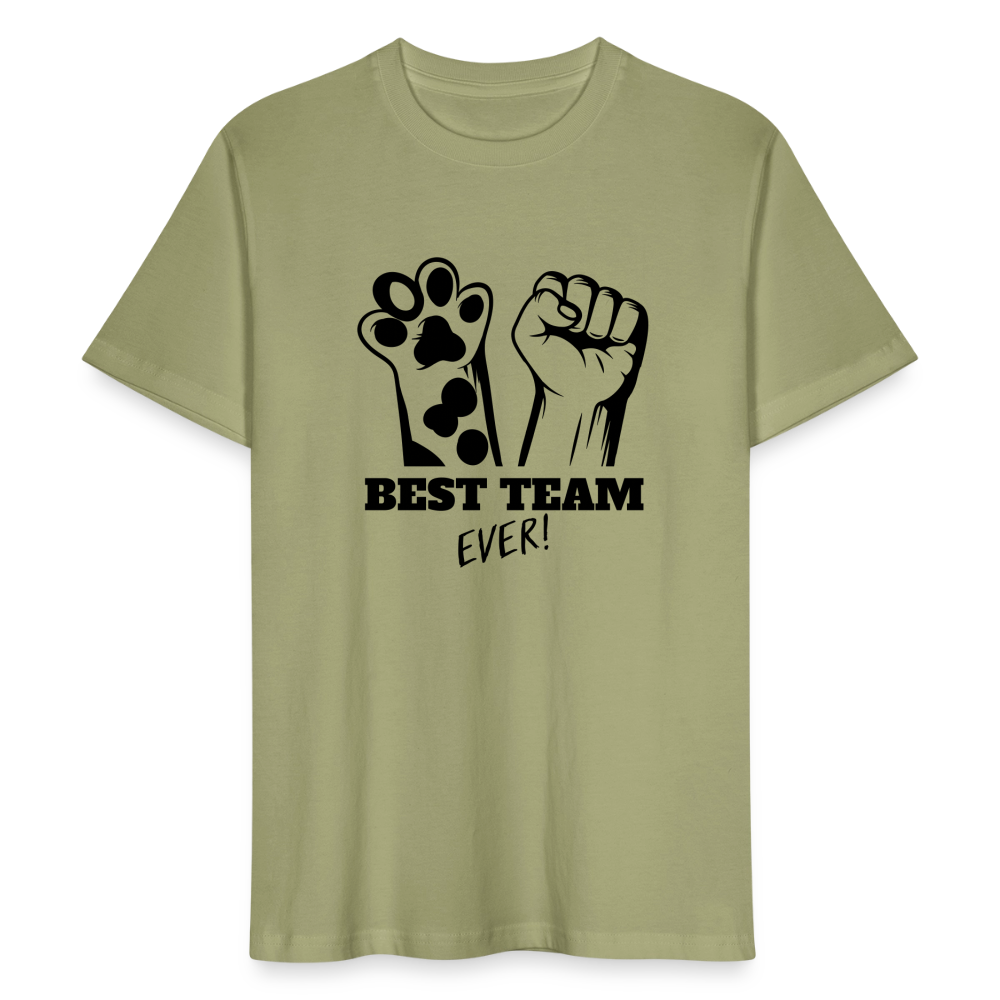 LiNBW. Männer T-Shirt Best Team Ever - Nebelgrün