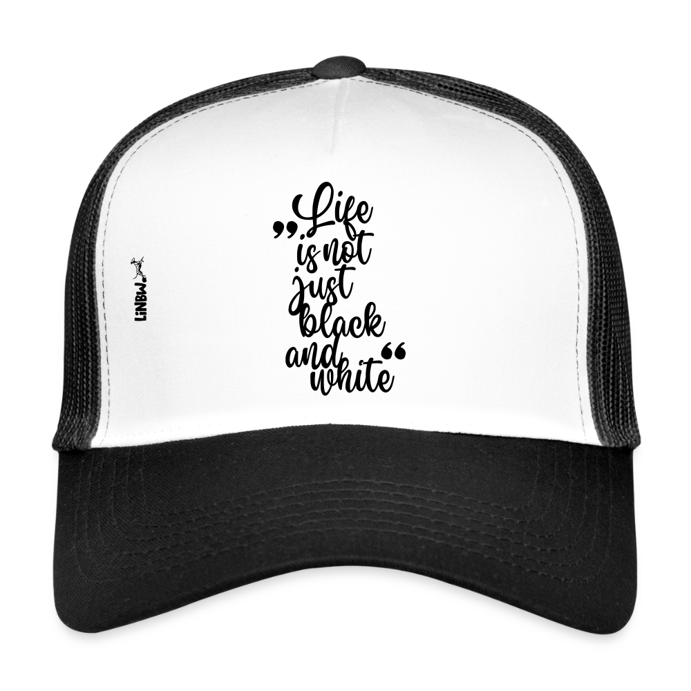 LiNBW. Cap Life is not just black and white - Weiß/Schwarz