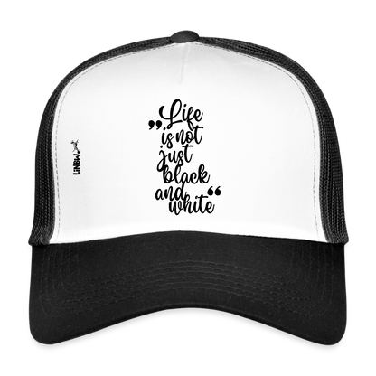 LiNBW. Cap Life is not just black and white - Weiß/Schwarz