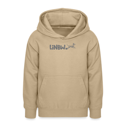 LiNBW. Teenager Hoodie Life is not just black and white - Sand