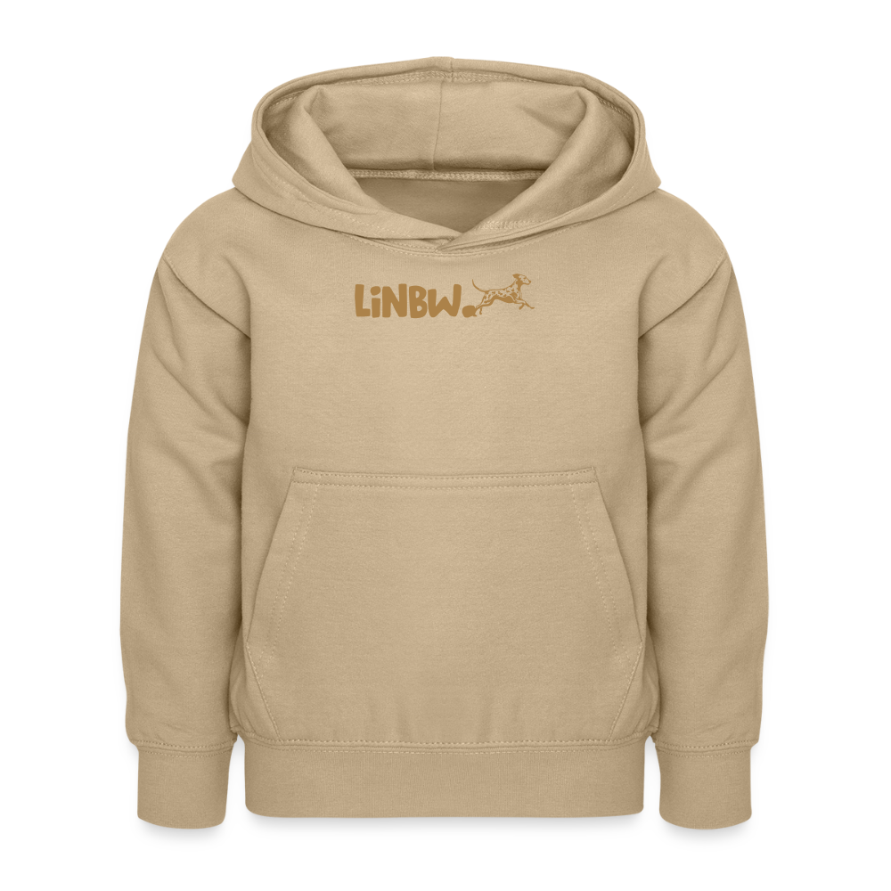 LiNBW. Kinder Hoodie Life is not just black and white - Sand