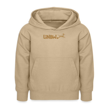 LiNBW. Kinder Hoodie Life is not just black and white - Sand