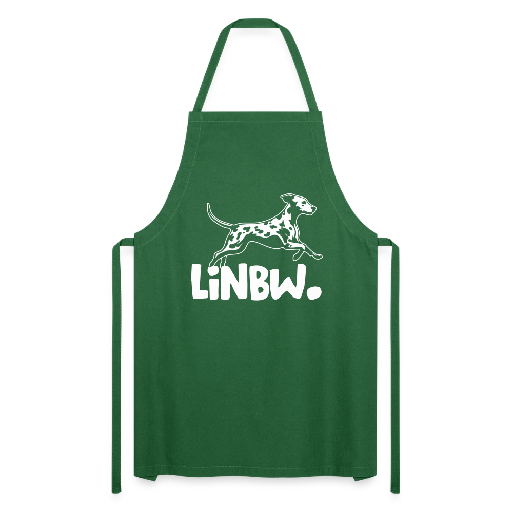 Kochschürze mit LINBW-Logo – schlicht, stilvoll & bewusst - Grün