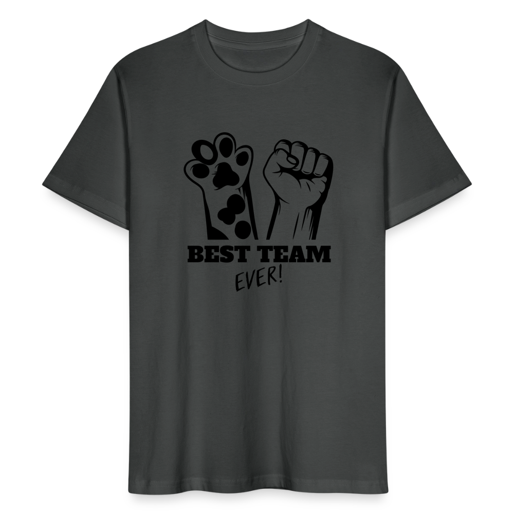 LiNBW. Männer T-Shirt Best Team Ever - Anthrazit