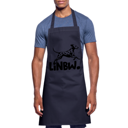 Kochschürze mit LINBW-Logo – schlicht, stilvoll & bewusst - Navy